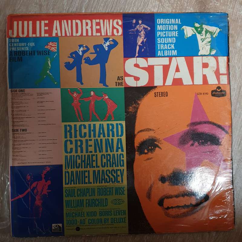 Star - Julie Andrews  - Original Soundtrack - Vinyl LP Record - Very-Good+ Quality (VG+)