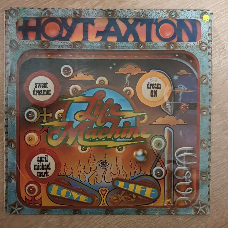 Hoyt Axton  Life Machine  - Vinyl LP Record - Good+ Quality (G+)