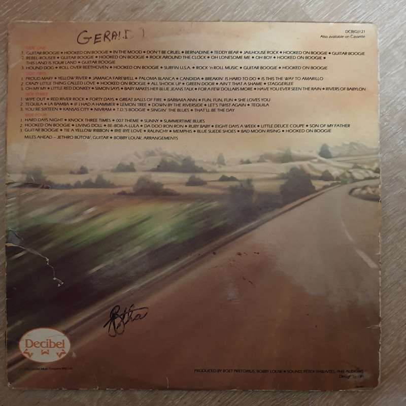 Hooked On Boogie - Miles Ahead -  Double Vinyl LP Record - Good+ Quality (G+)