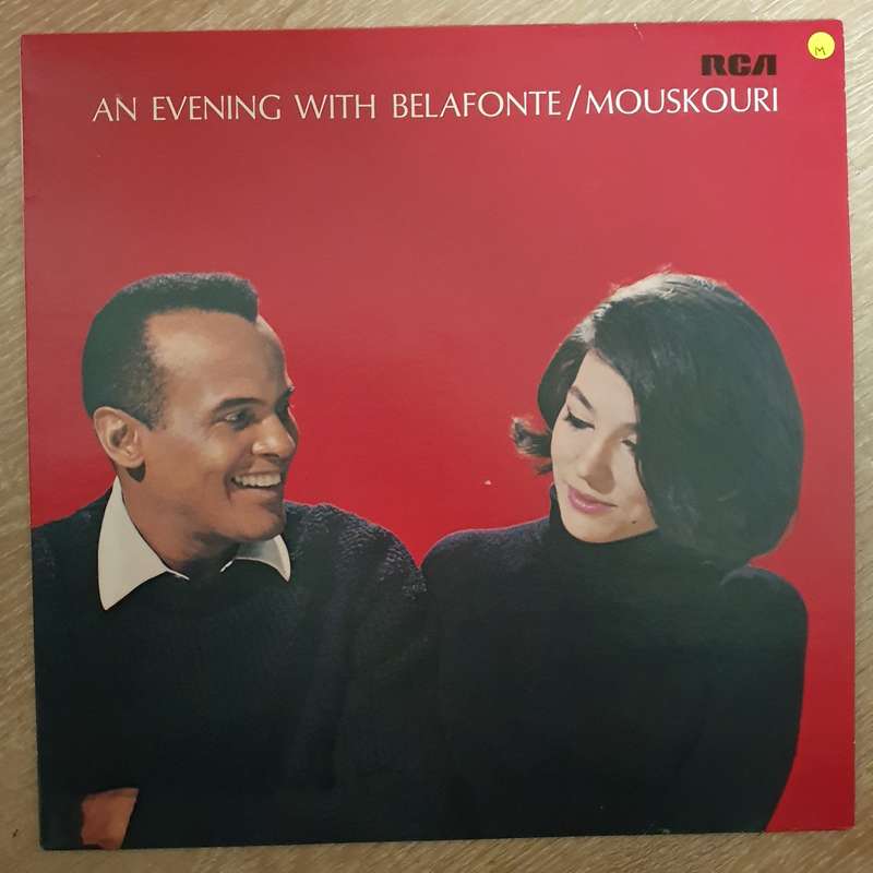 Belafonte / Mouskouri  An Evening With Belafonte / Mouskouri - Vinyl LP Record - Very-Good+...