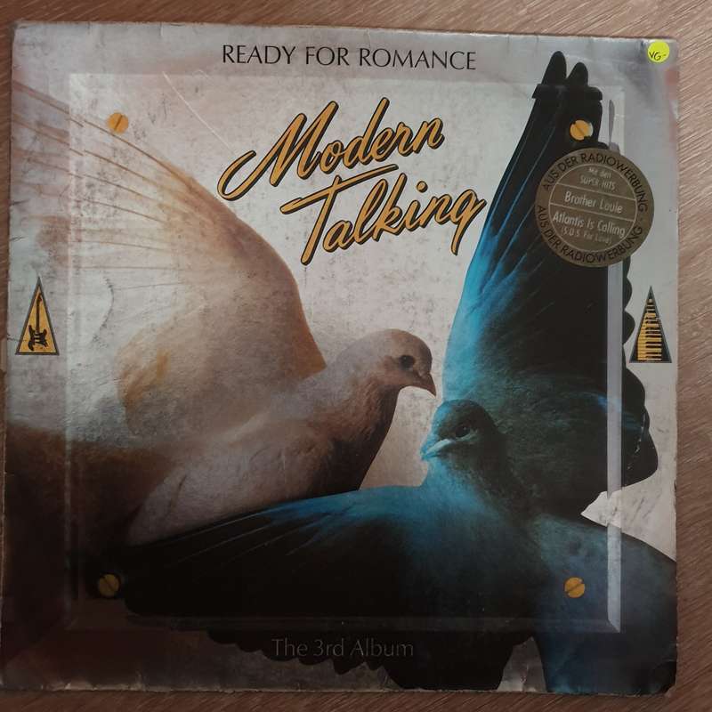 Modern Talking - Ready For Romance - Vinyl LP Record  - Very-Good- Quality (VG-)