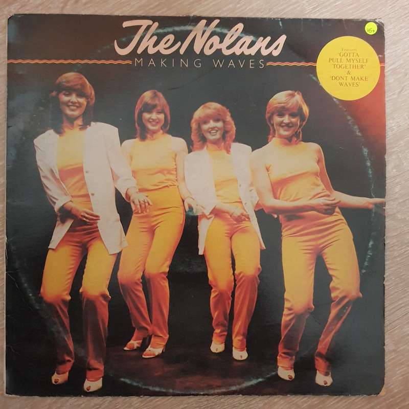 The Nolans - Making Waves - Vinyl LP Record - Very-Good+ Quality (VG+)