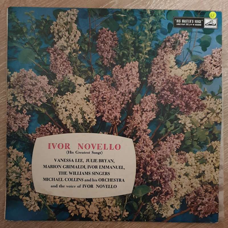 Ivor Novello  Ivor Novello (His Greatest Songs) - Vinyl LP Record - Very-Good+ Quality (VG+)
