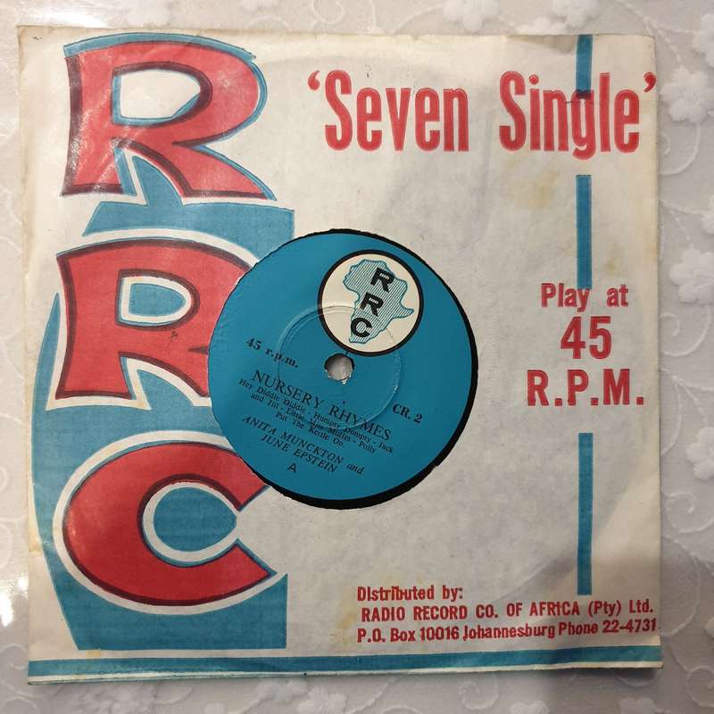 Anita Munckton and June Epstein - Singing Game - Vinyl 7" Record - Very-Good Quality (VG)