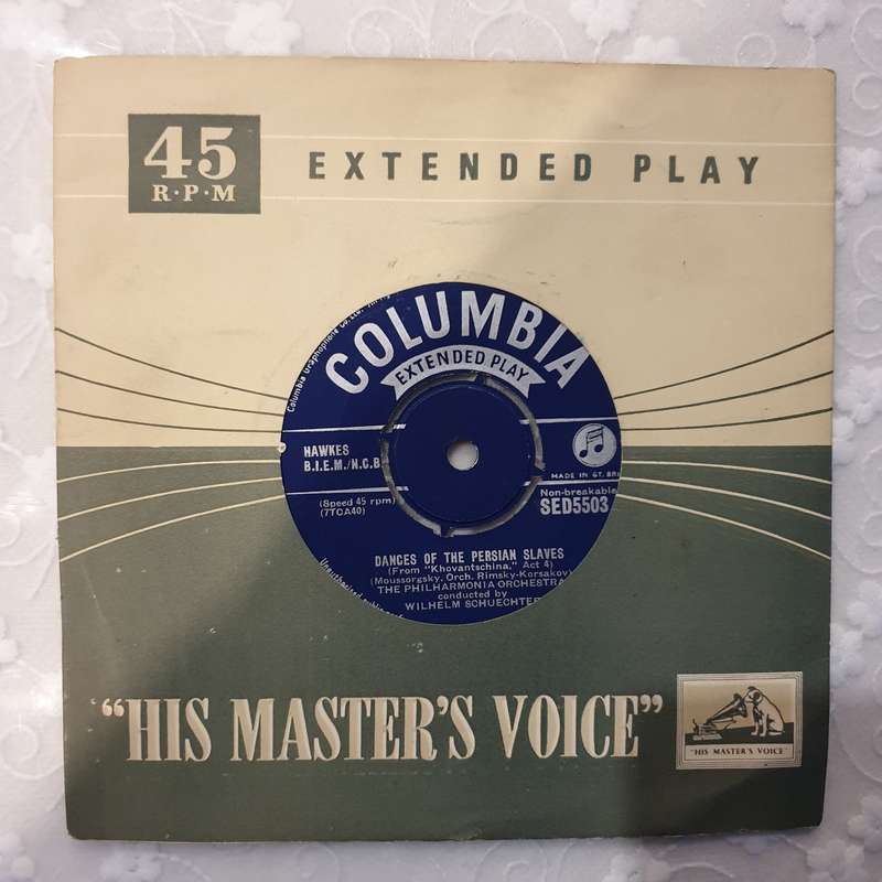 Philharmonia Orchestra  Dances Of The Persian Slaves - Vinyl 7" Record - Very-Good+ Quality...