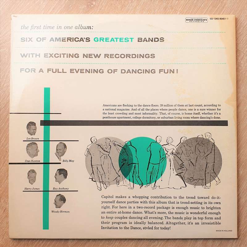 Dance To The Bands! - Vinyl LP Record - Very-Good+ Quality (VG+)