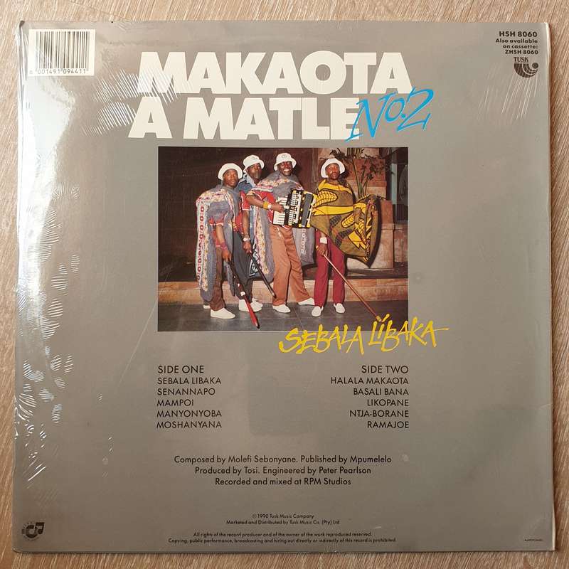 Makaota A Matle No 2 - Sebala Libaka - Vinyl LP Record - Sealed