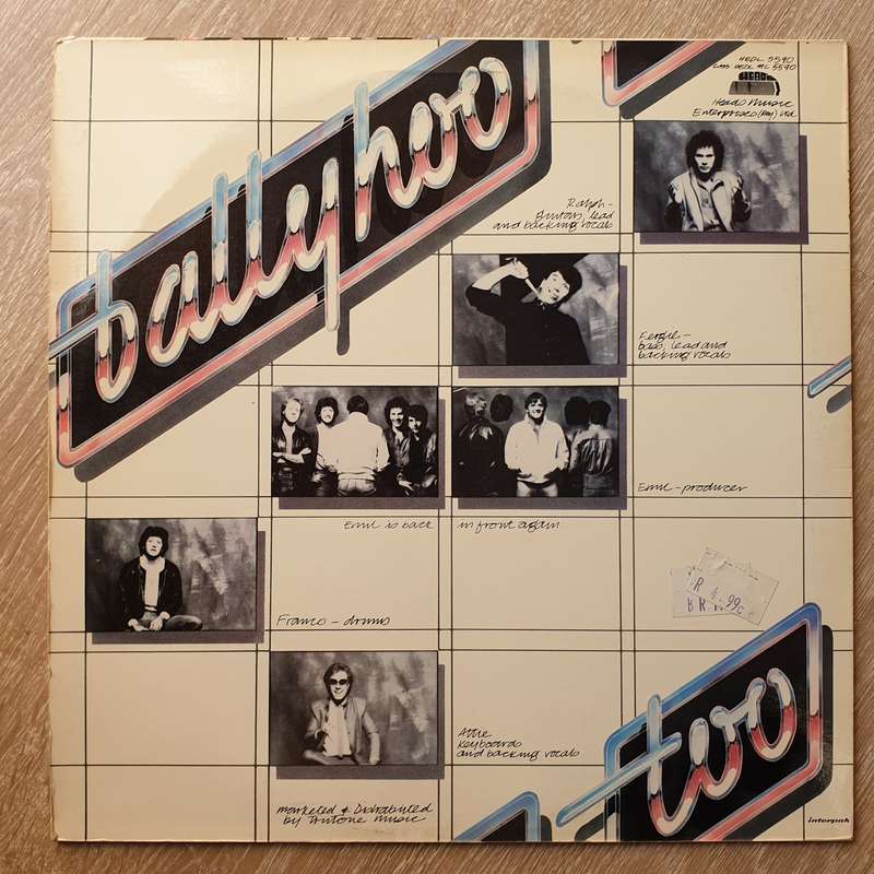 Ballyhoo - Two - Vinyl LP Record - Very-Good+ Quality (VG+)
