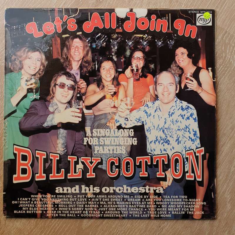 Billy Cotton and his Orchestra  - Let's All Join In - Vinyl LP Record - Very-Good+ Quality (VG+)