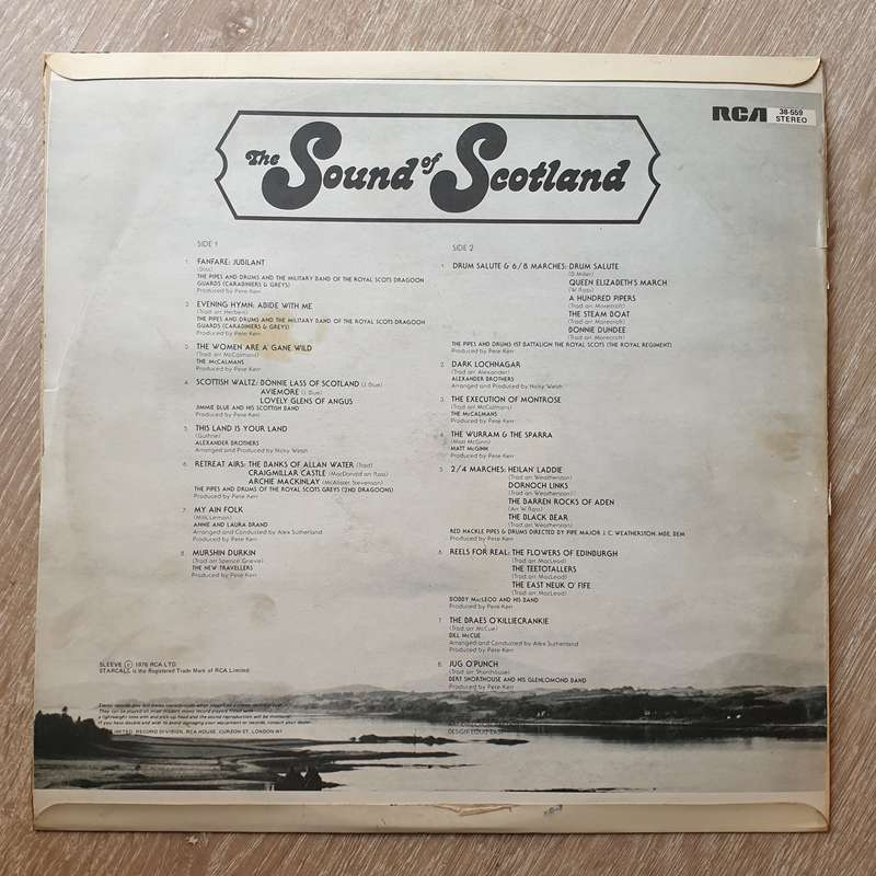 The Sound of Scotland - Vinyl LP Record - Very-Good+ Quality (VG+)