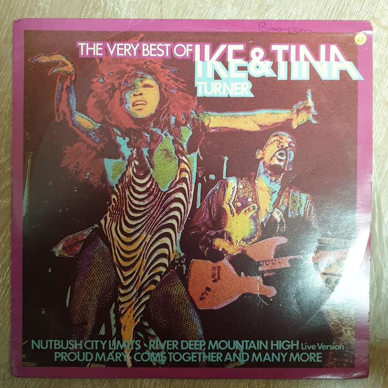 Ike And Tina Turner  The Best Of Ike And Tina Turner- Vinyl LP Record - Very-Good+ Quality ...
