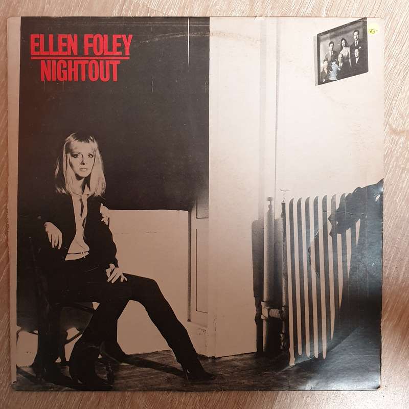 Ellen Foley - Nightout  - Vinyl LP Record - Opened  - Very-Good- Quality (VG-)