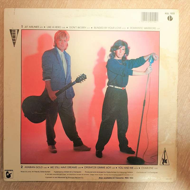 Modern Talking - Romantic Warriors - Vinyl LP Record - Very-Good Quality (VG)