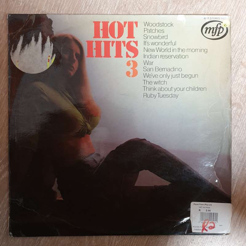 Hot Hits 3 - Vinyl LP Record - Opened  - Very-Good- Quality (VG-)