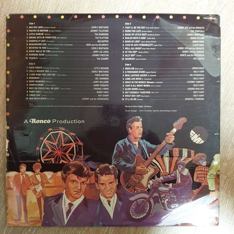 That'll Be The Day - Ronco presents 40 Smash Hits Based on the Film - Double Vinyl LP Record - Ve...