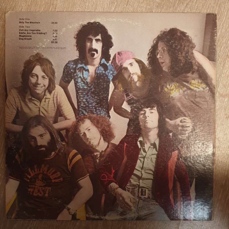 Frank Zappa - The Mothers  Just Another Band From L.A. - Vinyl LP Record - Very-Good+ Quali...
