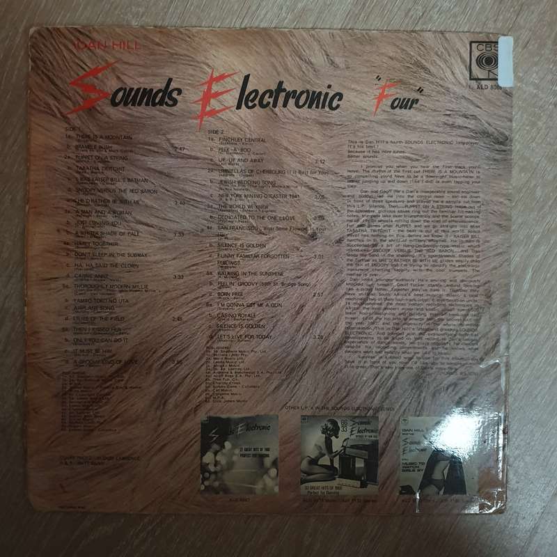 Sounds Electronic 4 - Dan Hill - Vinyl LP Record - Good+ Quality (G+)