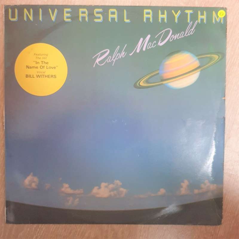 Ralph MacDonald  Universal Rhythm-  Vinyl LP Record - Very-Good+ Quality (VG+)