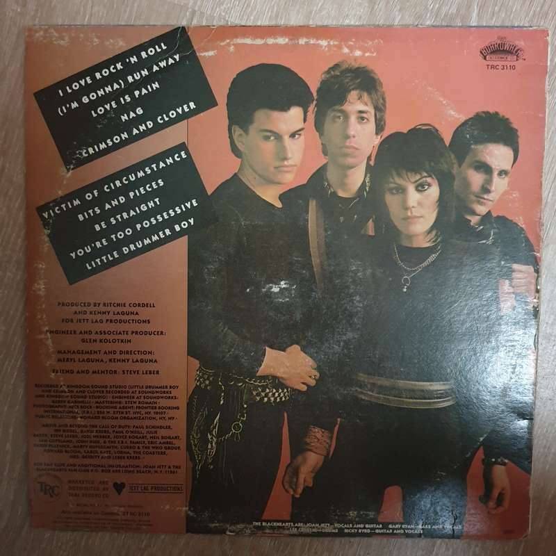 Joan Jett & The Blackhearts  I Love Rock 'N Roll  -  Vinyl LP Record - Very-Good+ Quality (...