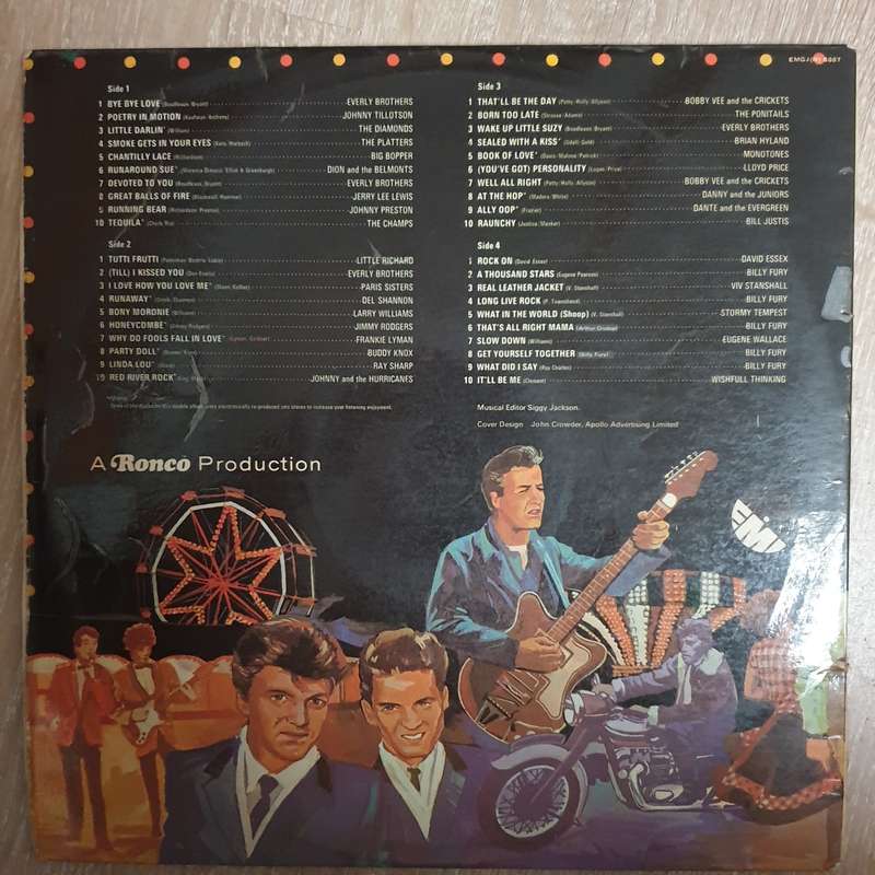 That'll Be The Day - Ronco presents 40 Smash Hits Based on the Film - Vinyl LP Record - Opened  -...
