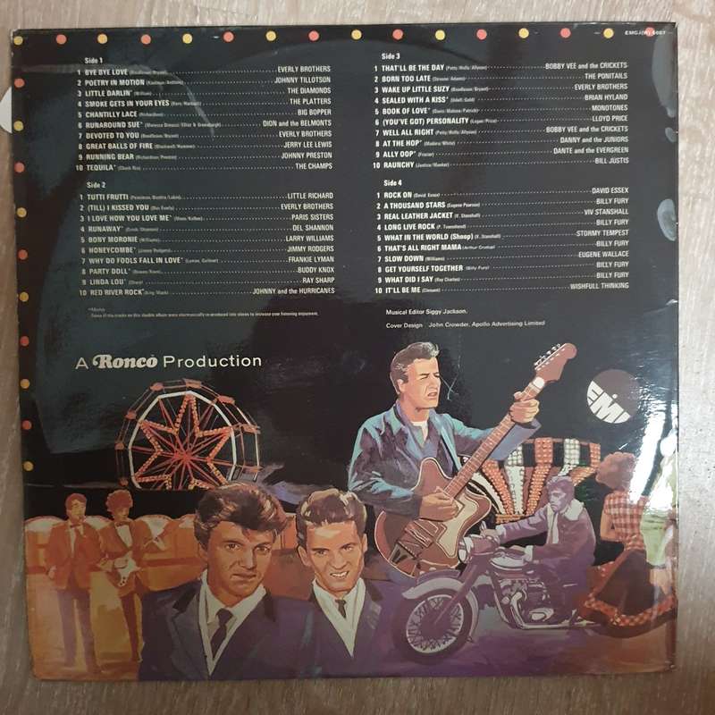 That'll Be The Day - Ronco presents 40 Smash Hits Based on the Film -  Vinyl LP Record - Very-Goo...