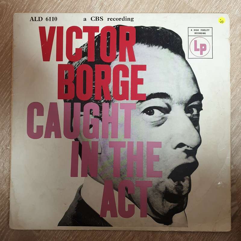 Victor Borge   Caught In The Act - Vinyl LP Record - Opened  - Very-Good Quality (VG)