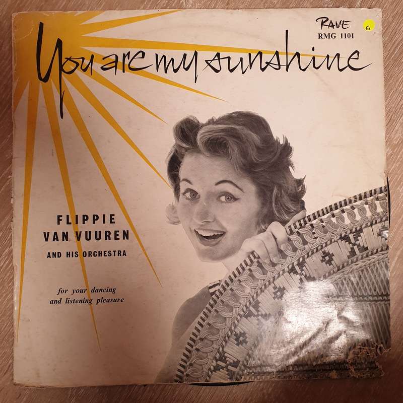 Flippie van Vuuren and His Orchestra - You Are my Sunshine - Vinyl LP Record - Good Quality (G)