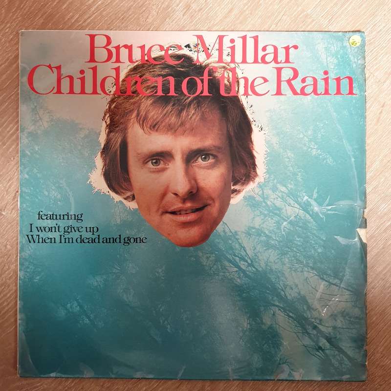 Bruce Millar - Children Of The Rain - Vinyl LP Record - Very-Good- Quality (VG-)