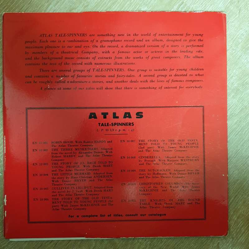 The Story Of Johann Sebastian Bach Told To Young People with Booklet - Derek Hart And The Atlas T...