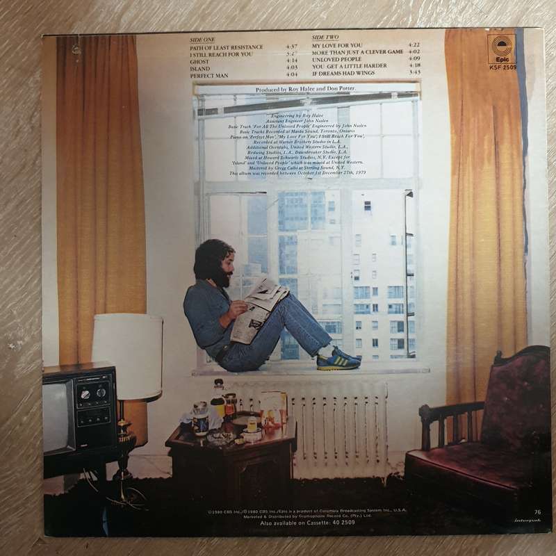 Dan Hill - If Dreams Had Wings - Vinyl LP Record - Very-Good+ Quality (VG+)