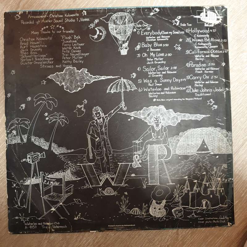 Waterloo & Robinson - Sing My Song - Vinyl LP Record - Very-Good+ Quality (VG+)