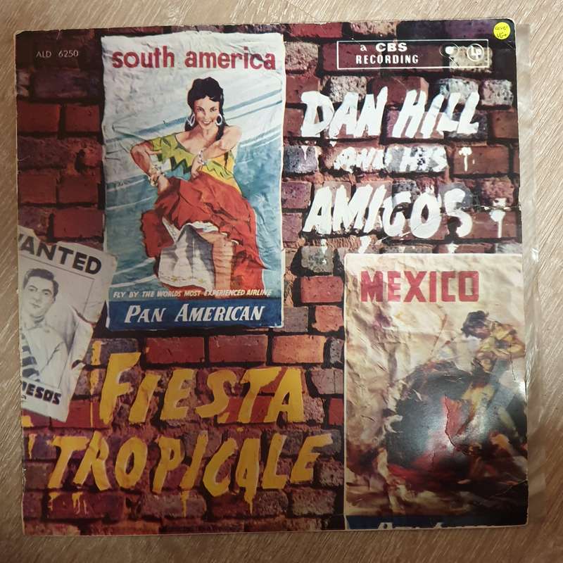 Dan Hill and his Amigos  Fiesta Tropicale - Vinyl LP Record - Very-Good+ Quality (VG+)