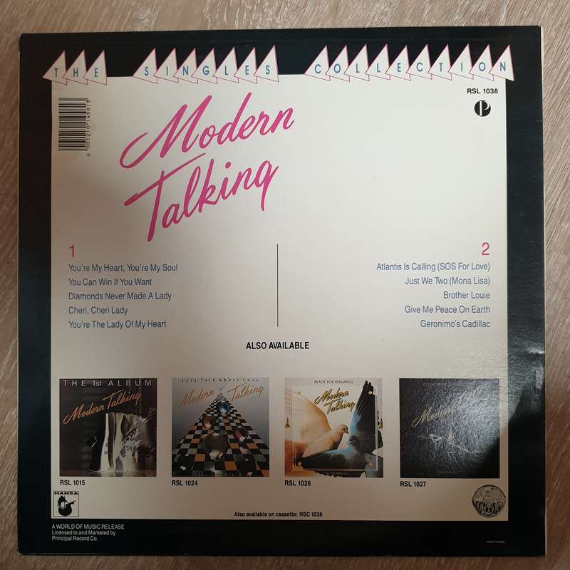 Modern Talking - The Singles Collection - Vinyl LP Record - Very-Good+ Quality (VG+)