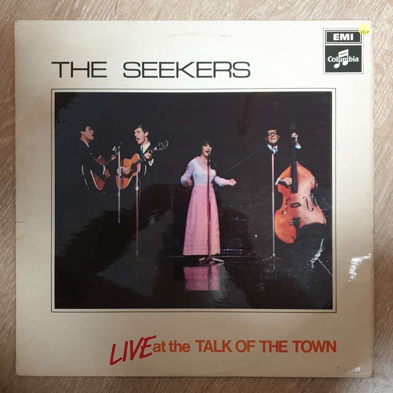The Seekers  Live At The Talk Of The Town - Vinyl LP Record - Very-Good+ Quality (VG+)