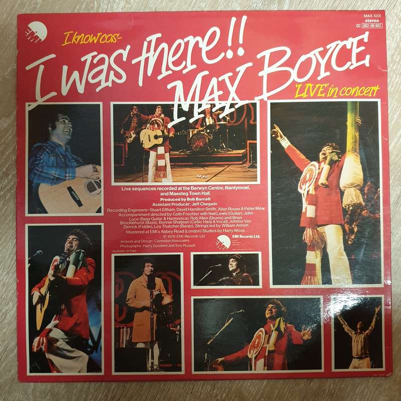 Max Boyce - Live in Concert - Specialist Import Album - Double Vinyl LP Record - Very-Good+ Quali...
