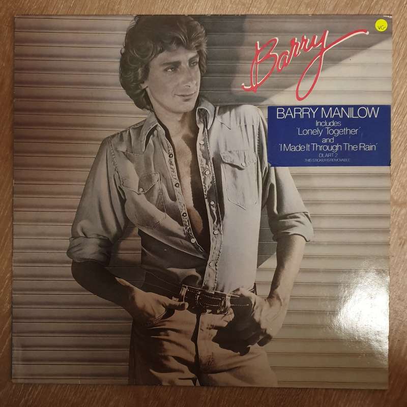 Barry Manilow - Barry - Vinyl LP Record - Opened  - Very-Good Quality (VG)