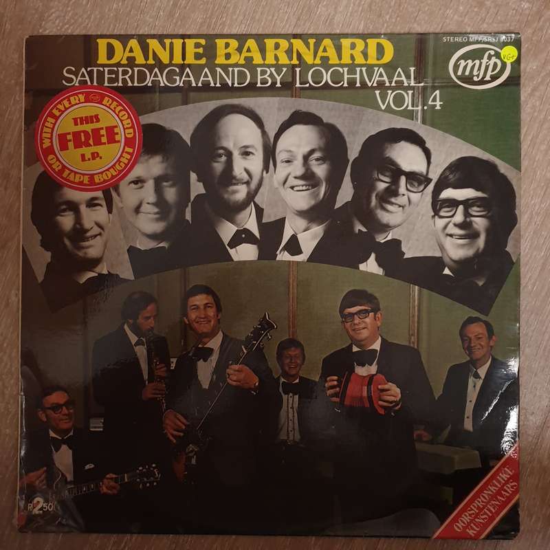 Danie Barnard - Saterdagaaand by Lochvaal - Vol 4 - Vinyl LP Record - Very-Good+ Quality (VG+)