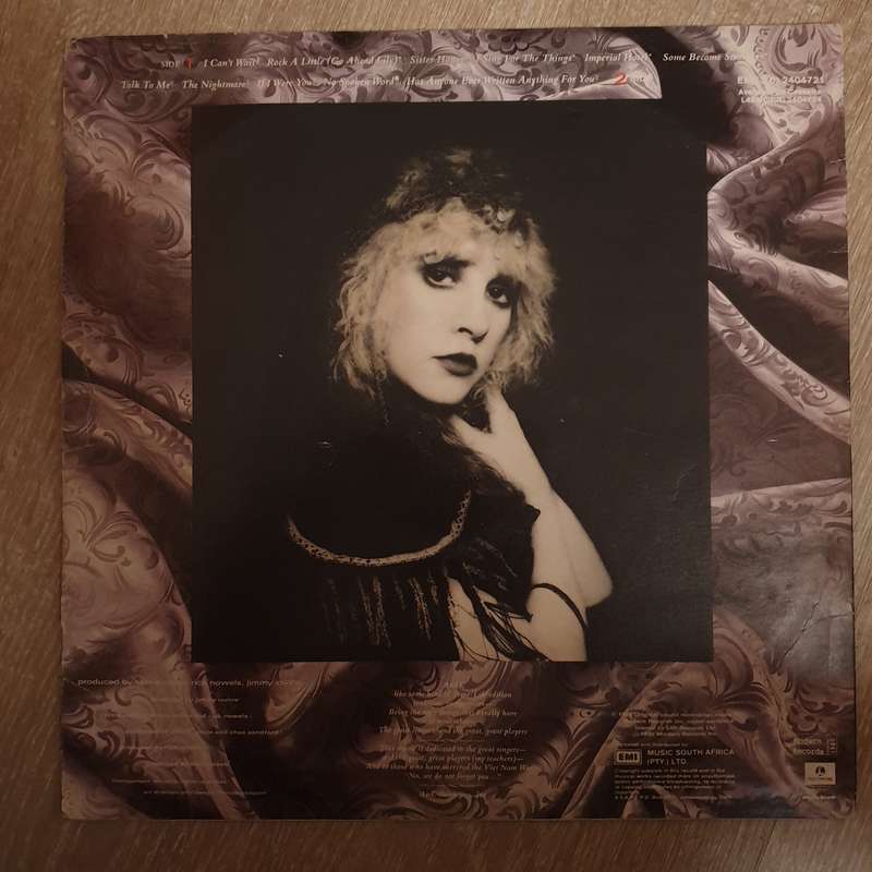 Stevie Nicks  Rock A Little - Vinyl LP Record - Very-Good Quality (VG)