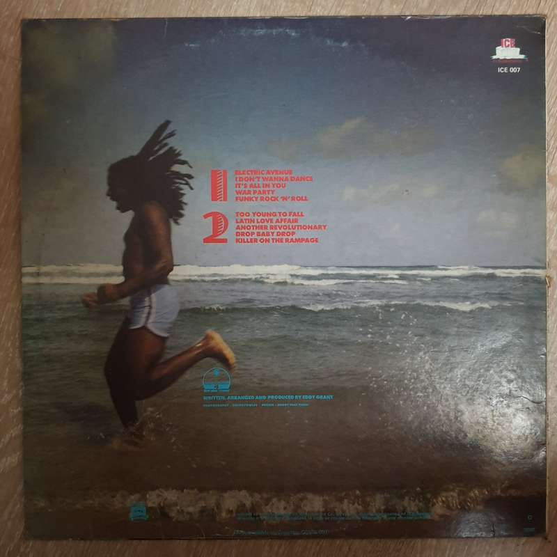 Eddy Grant  Killer On The Rampage - Vinyl LP Record - Very-Good- Quality (VG-)