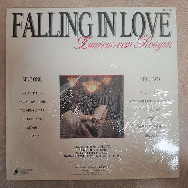 Laurens Van Rooyen - Falling In Love - Vinyl LP Record - Very-Good Quality (VG)