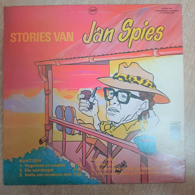 SABC/SAUK - Stories van Jan Spies - Vinyl LP Record - Very-Good+ Quality (VG+)