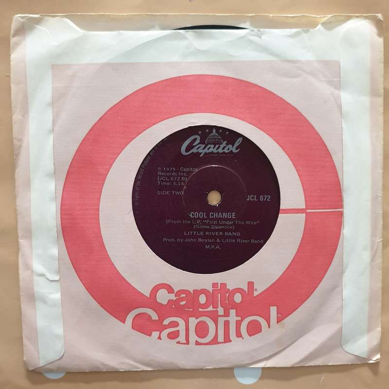 Little River Band  Lonesome Loser - Vinyl 7" Record - Very-Good+ Quality (VG+)