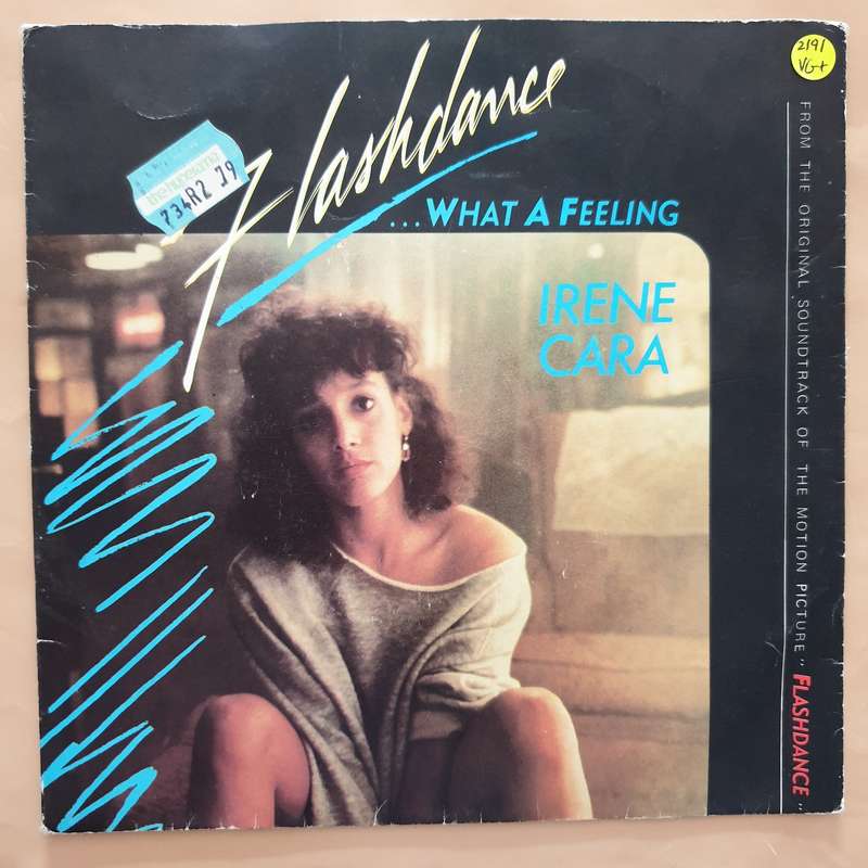 Irene Cara  Flashdance ... What A Feeling - Vinyl 7" Record - Very-Good+ Quality (VG+)