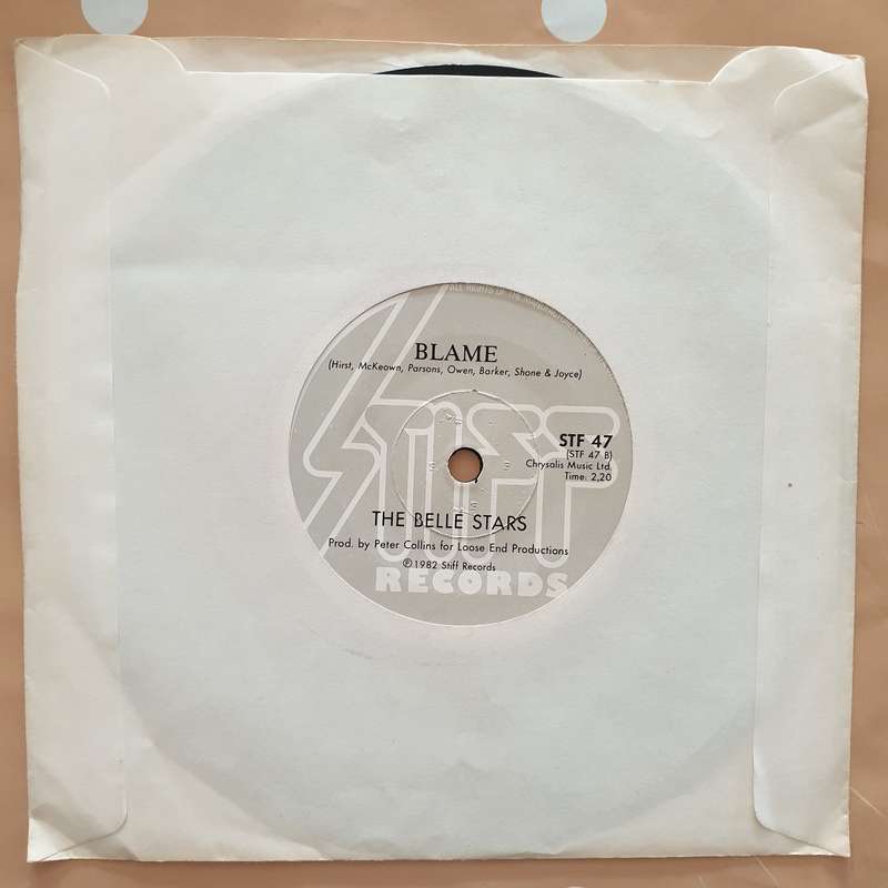 The Belle Stars  The Clapping Song - Vinyl 7" Record - Very-Good+ Quality (VG+)