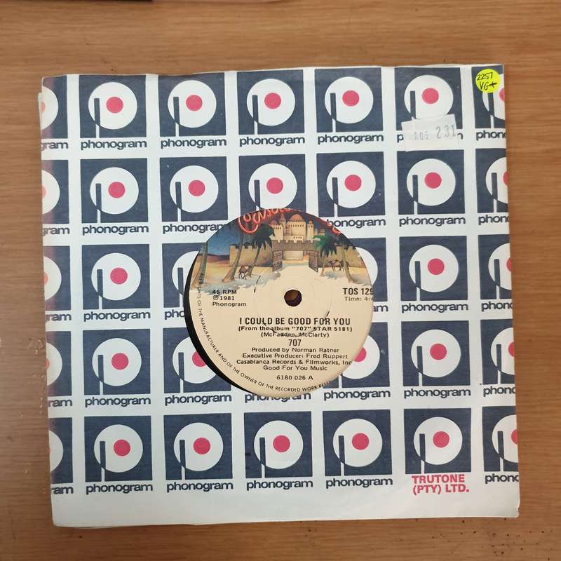 707  I Could Be Good For You - Vinyl 7" Record - Very-Good+ Quality (VG+)