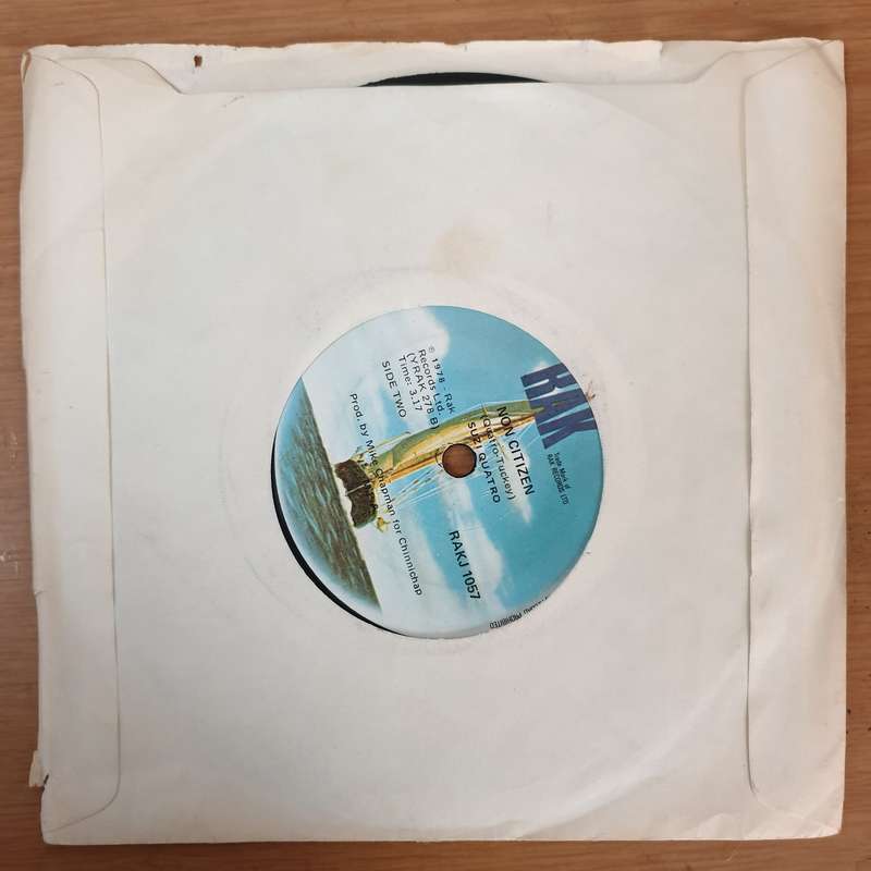 Suzi Quatro  The Race Is On - Vinyl 7" Record - Very-Good+ Quality (VG+)