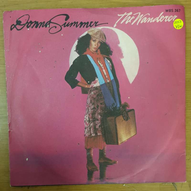 Donna Summer  The Wanderer - Vinyl 7" Record - Very-Good+ Quality (VG+)