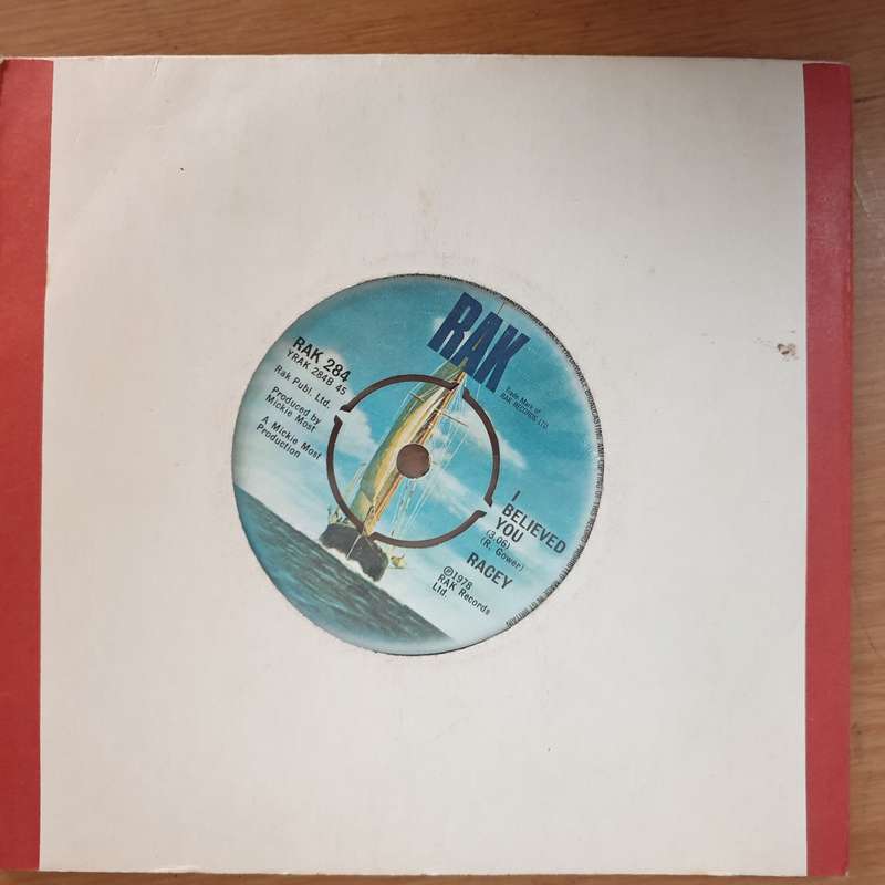 Racey  Lay Your Love On Me - Vinyl 7" Record - Very-Good+ Quality (VG+)