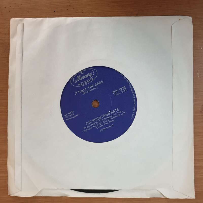 The Boomtown Rats  I Don't Like Mondays - Vinyl 7" Record - Very-Good+ Quality (VG+)