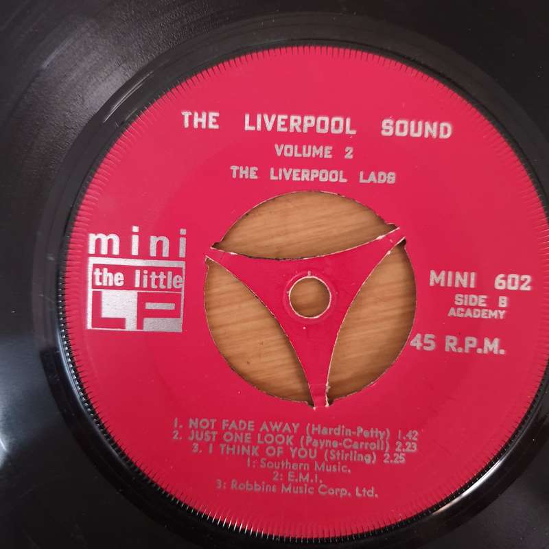 Hits of Today - Vol 2/ The Liverpool Sound - Vinyl 7" Record - Good Quality (G)